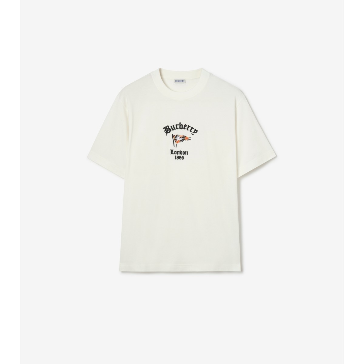  Check Flag Cotton T-shirt