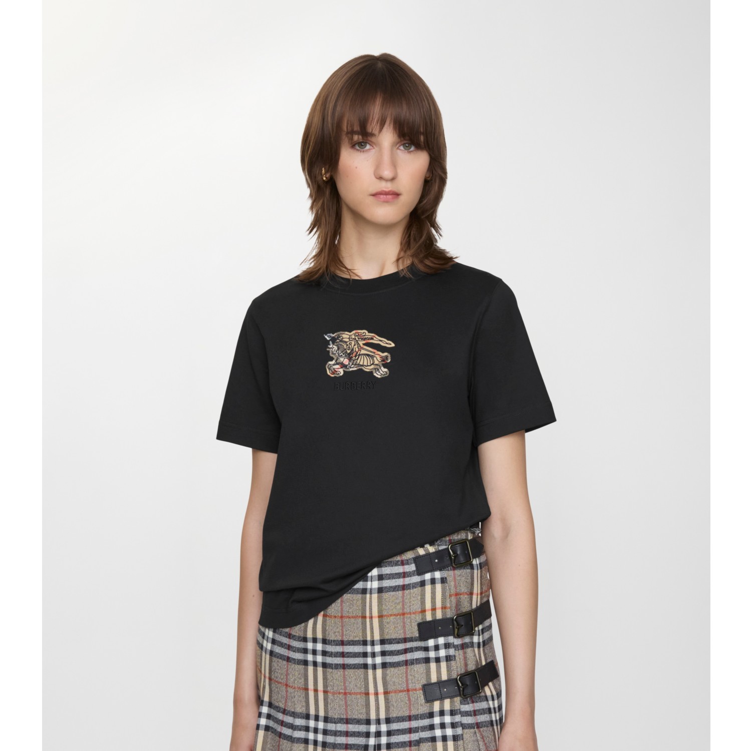 EKD Check Cotton T-shirt