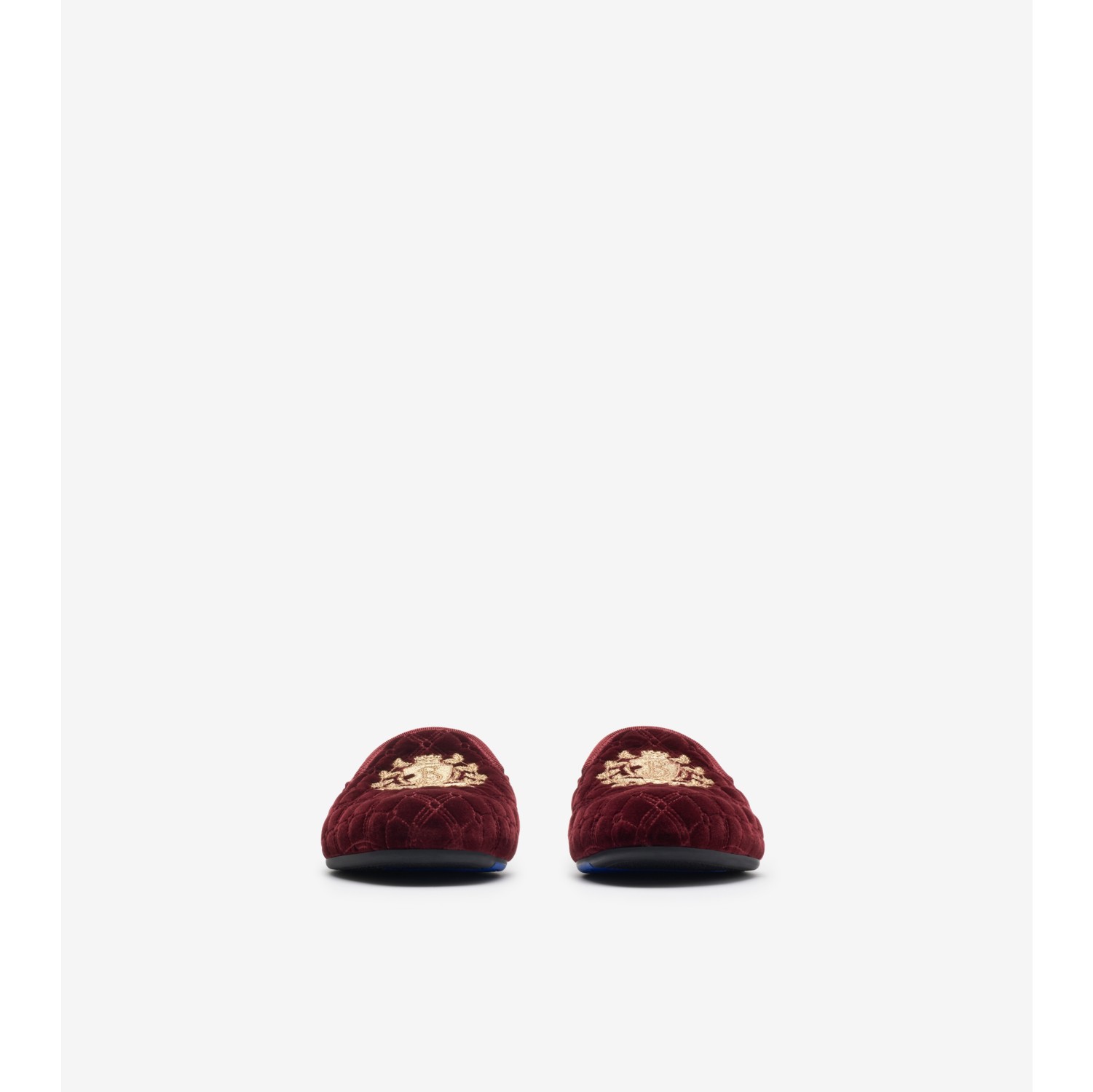 Quilted Velvet Estate Slippers​​