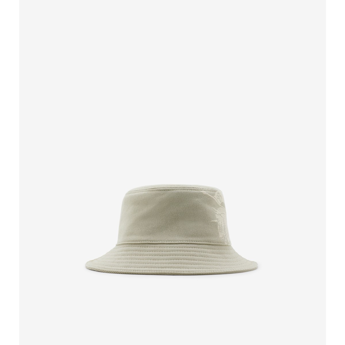 Burberry Ekd Cotton Blend Bucket Hat In Hunter