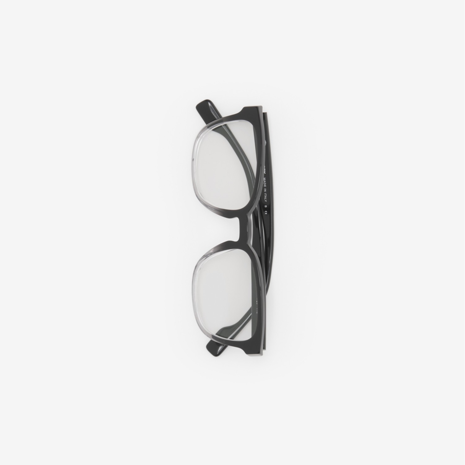 Monture carrée pour lunettes de vue avec logo