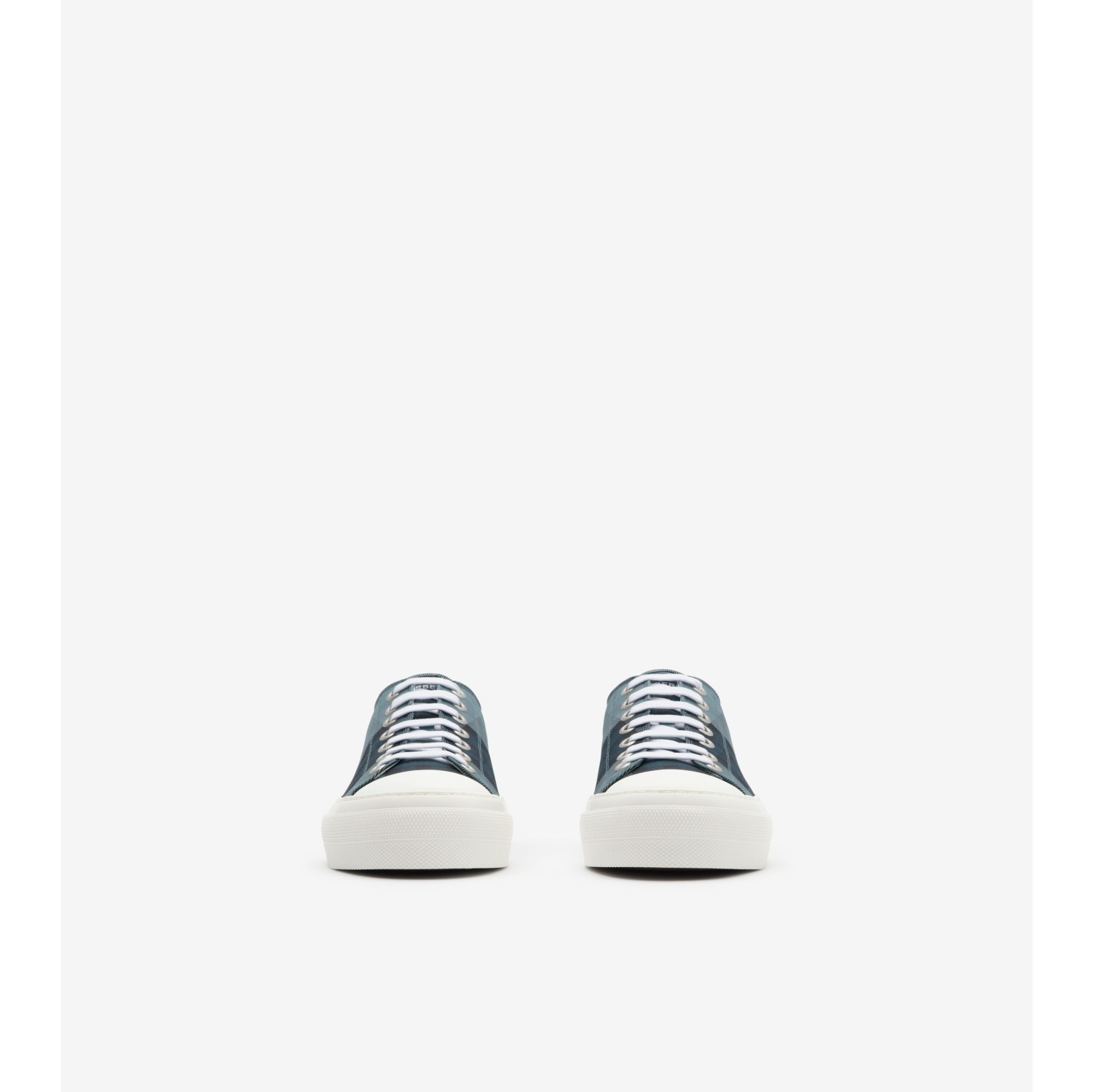 Check Nylon Blend Sneakers