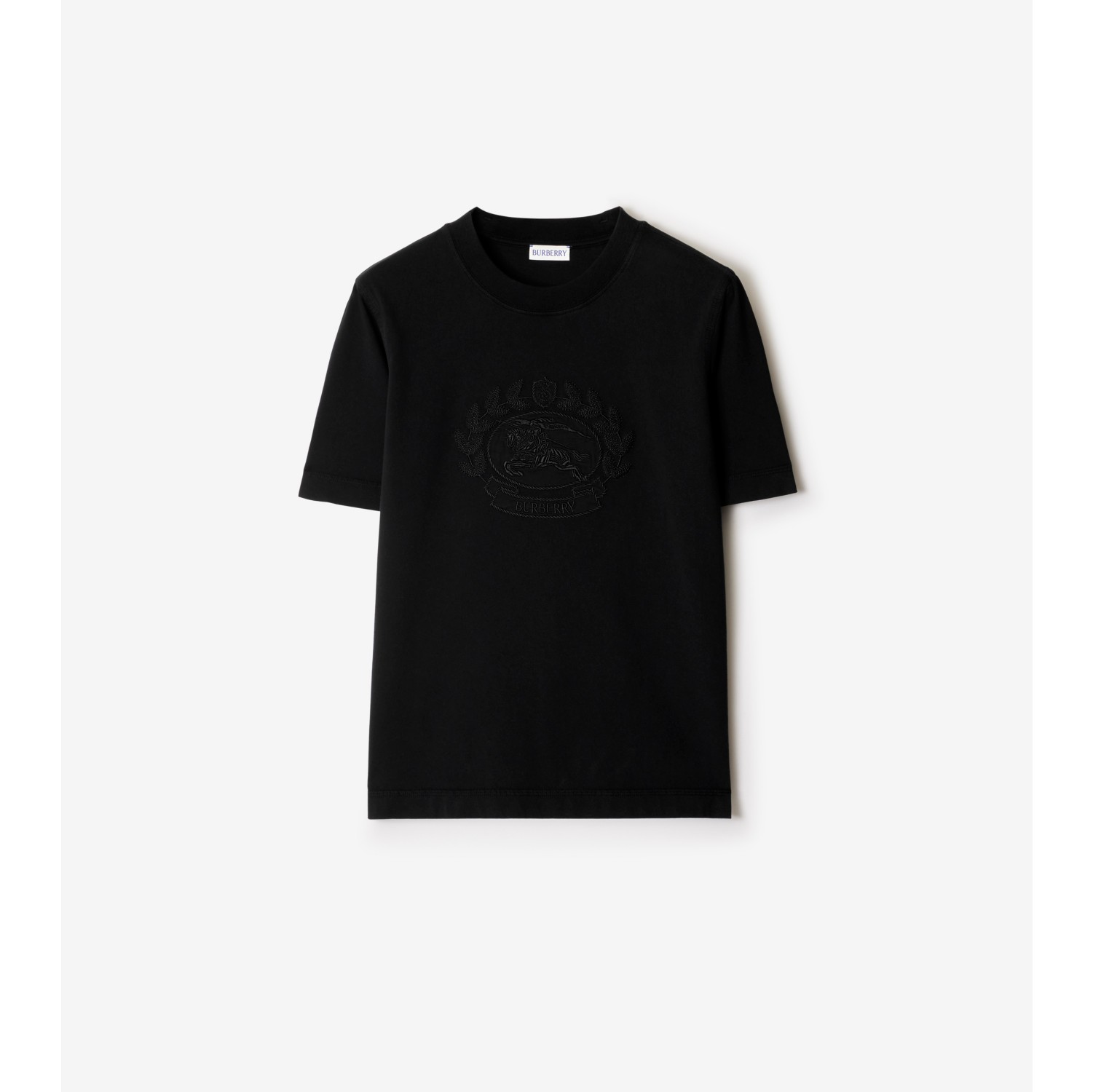 EKD コットンTシャツ (ブラック) - ウィメンズ, コットン | Burberry®公式サイト