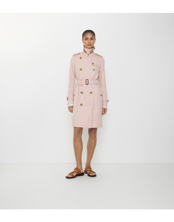 バーバリーロンドン トレンチコート 36 S ダブル ベルト ホワイトベージュ ウィメンズ トレンチコート | Burberry®