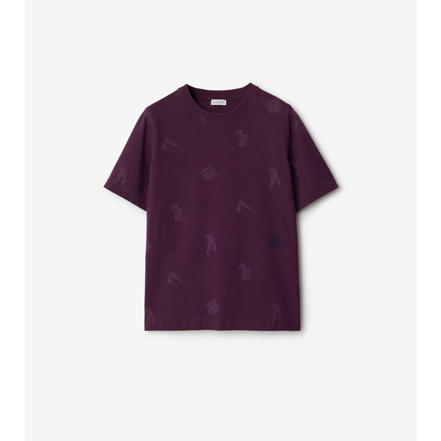 Burberry t shirt womens purple on sale