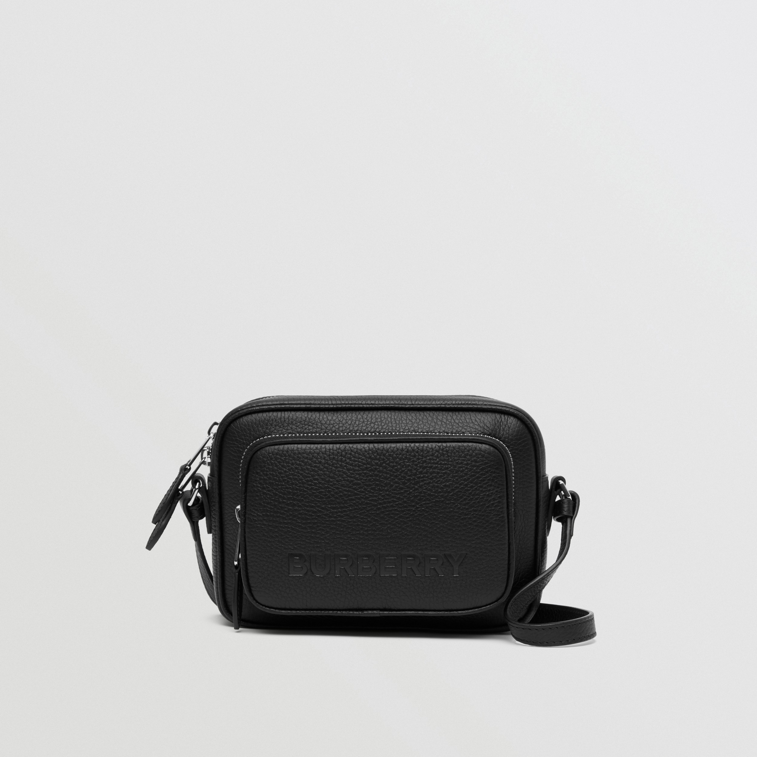 Logo Print Nylon Tote Bag in Black - Women | Burberry® Official - 1