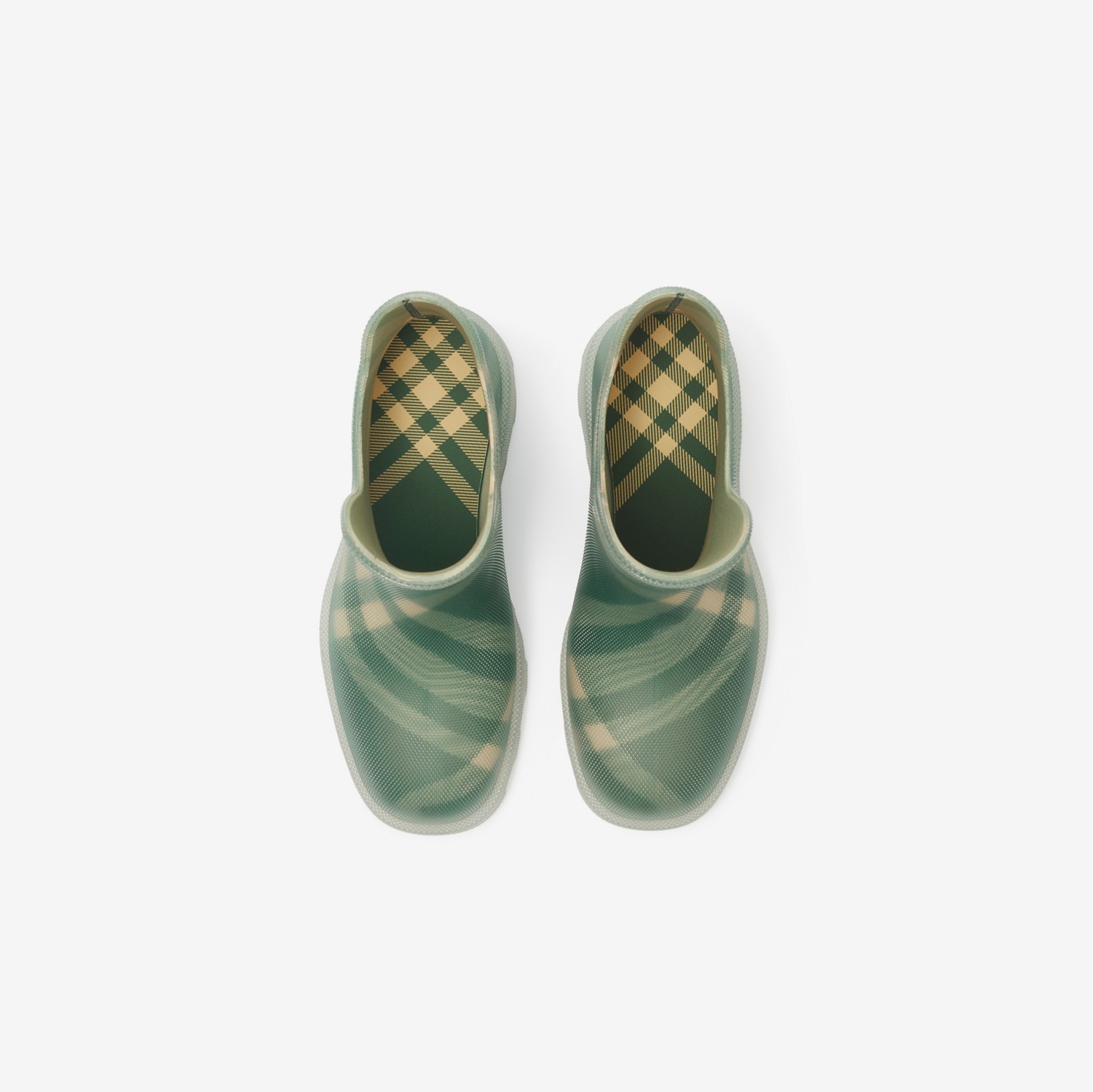 格纹橡胶 Marsh 低筒靴