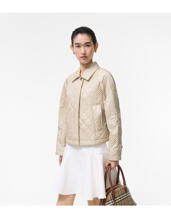ウィメンズ デザイナー キルティングジャケット | Burberry®