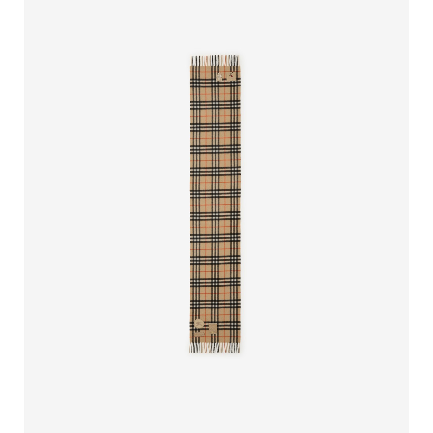 Badge Check Cashmere Scarf