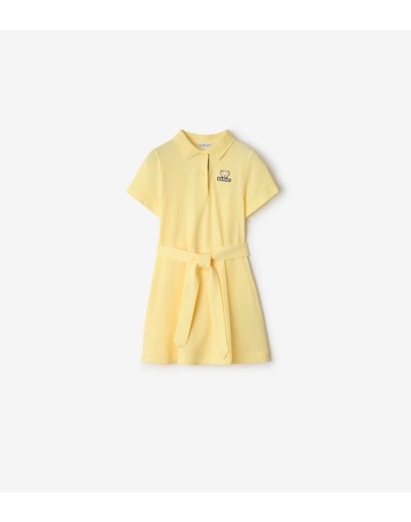 Cotton Polo Shirt Dress