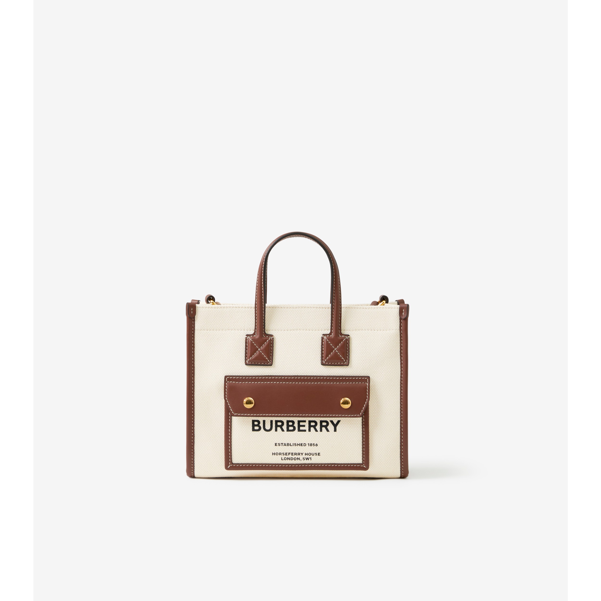 Mini Freya Tote in Natural/tan - Women