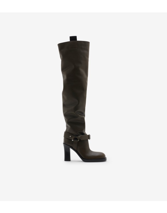 Burberry over the knee rain boots hotsell