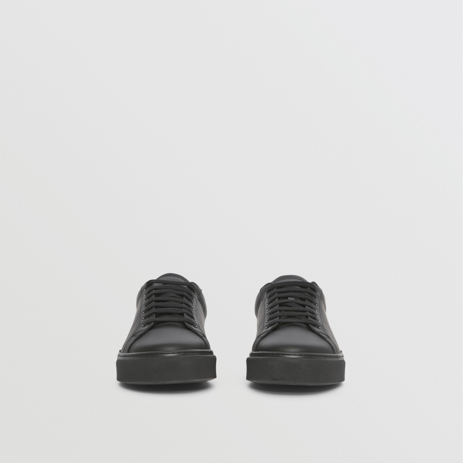 Stripe Detail Leather Sneakers