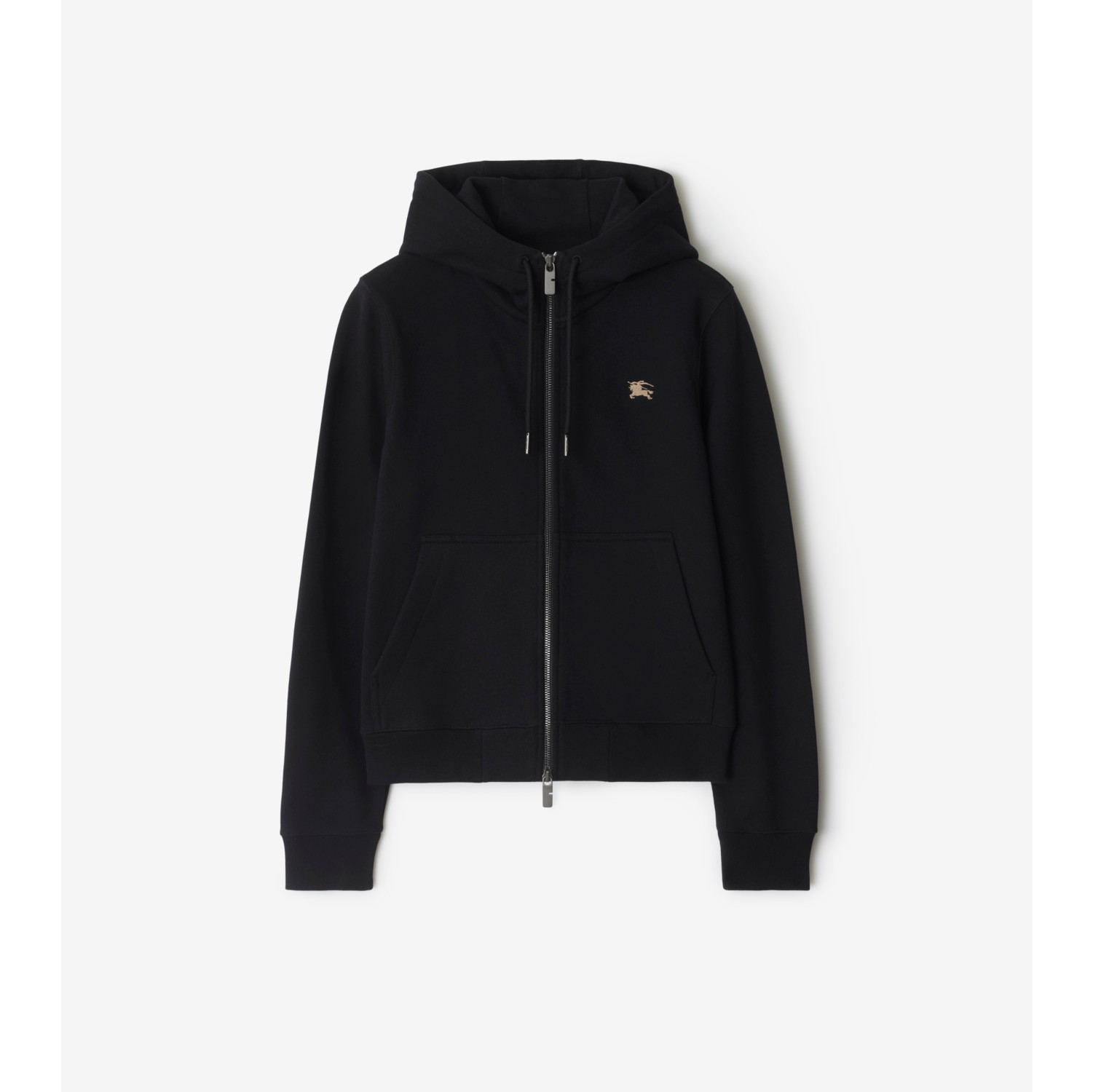 Hoodie zippé en coton Knight