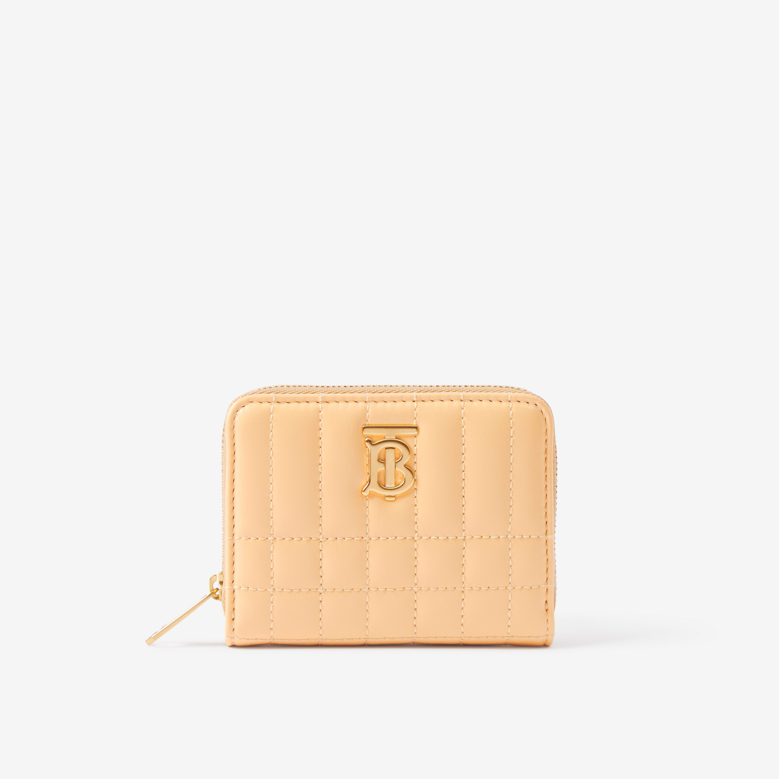 Lola Zip Wallet in Golden Sand - Women | Burberry® Official - 1