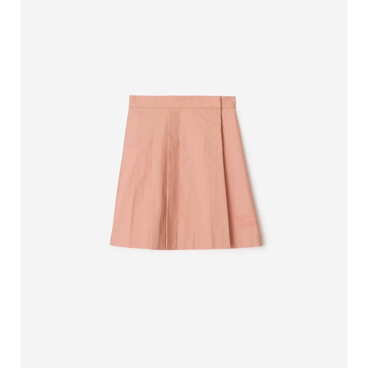 Burberry Pleated Cotton Skirt