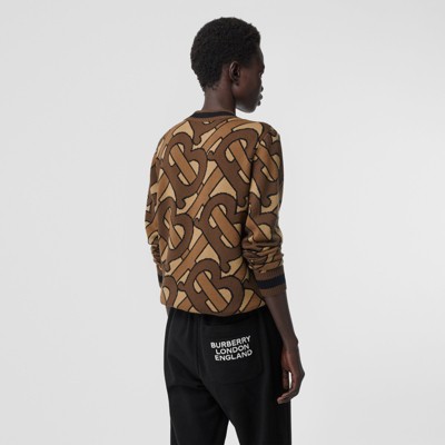 burberry sweater womens brown
