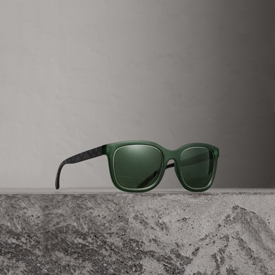 burberry sunglasses green