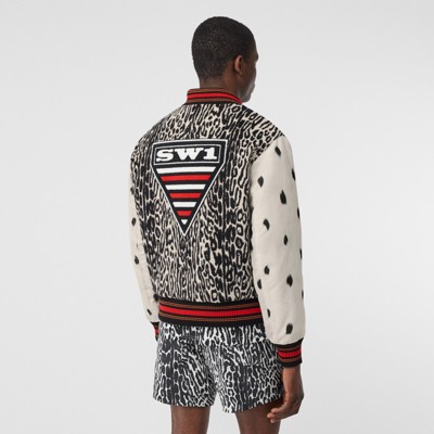 burberry leopard coat