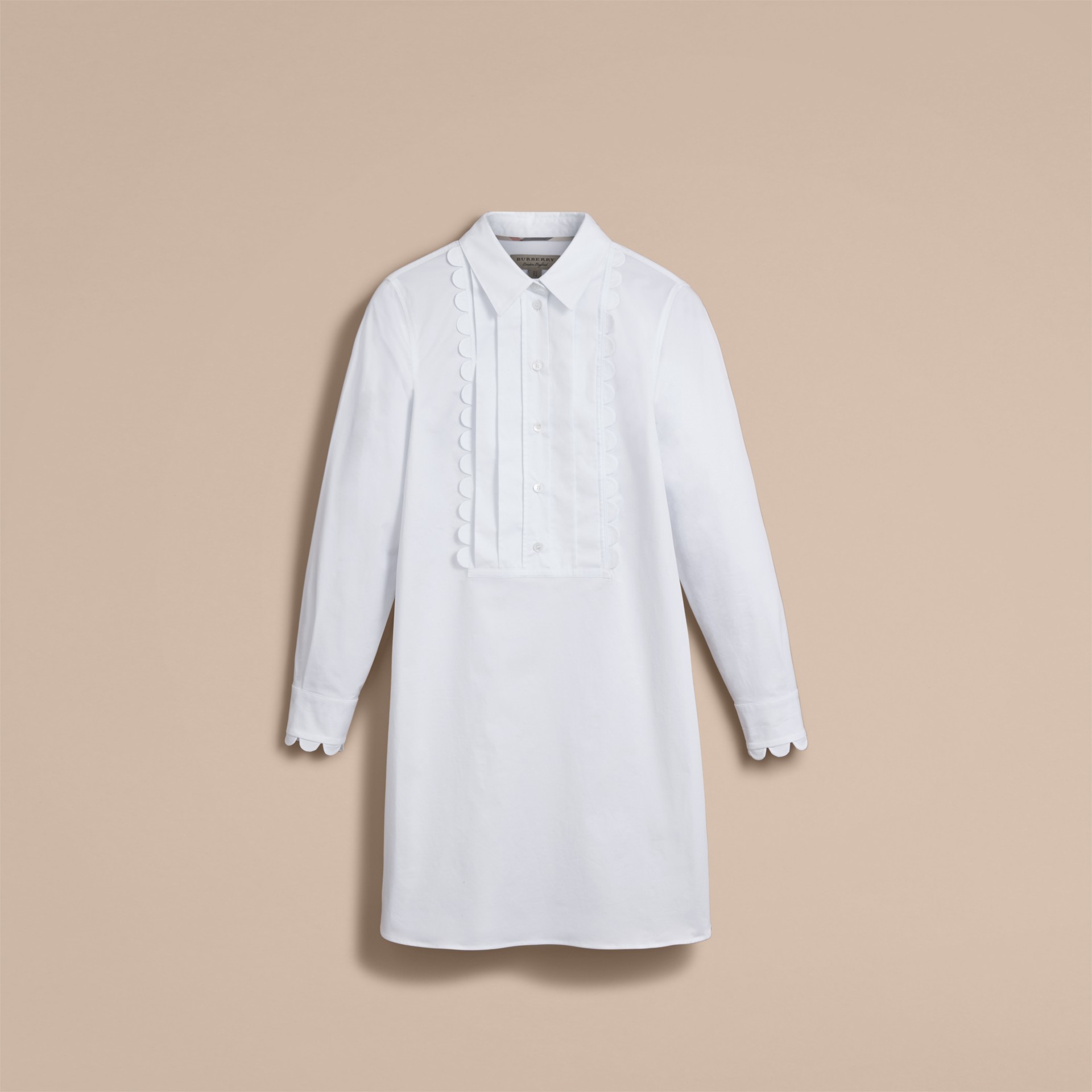 white pintuck shirt