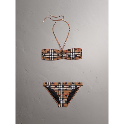 burberry brit check bikini