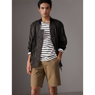 burberry shorts mens green