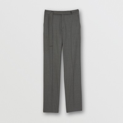 burberry check trousers mens