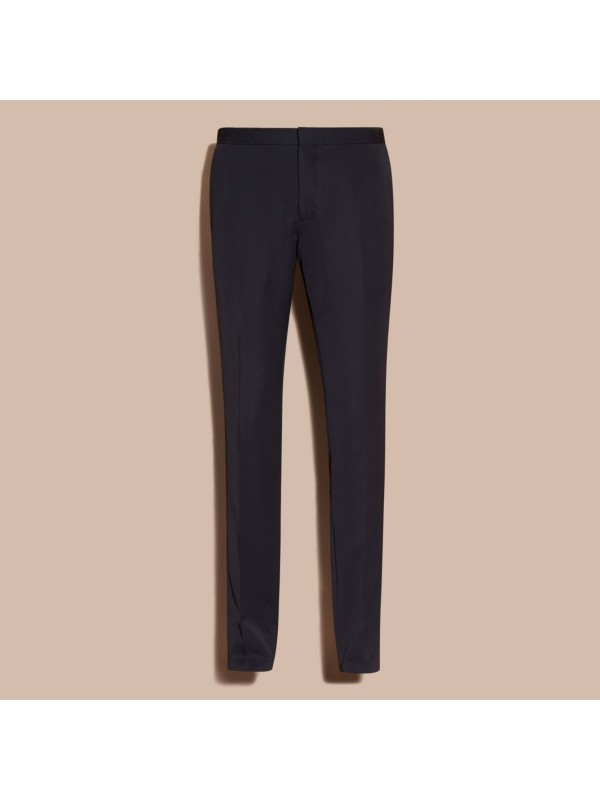 navy tuxedo trousers