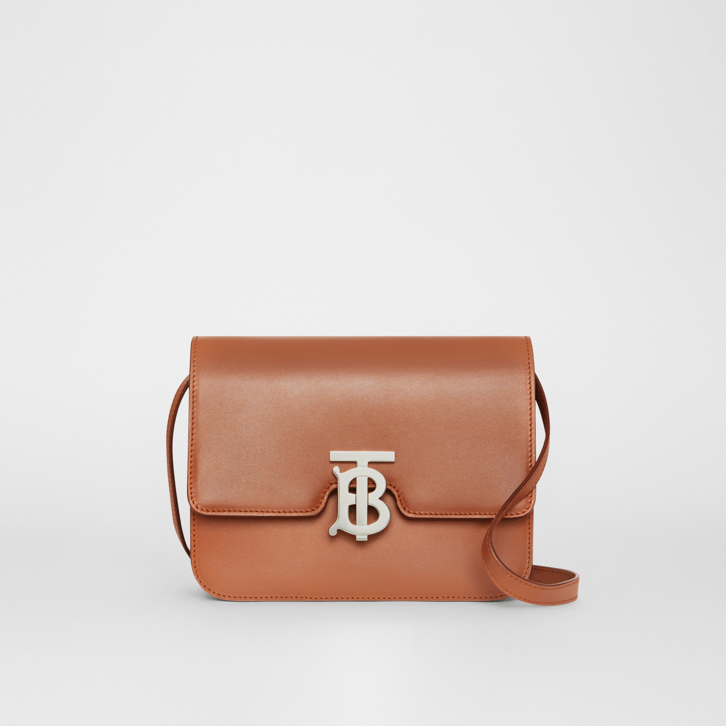 Small Leather TB Bag in Malt Brown Women Burberry United Kingdom