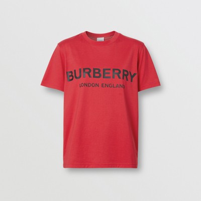 burberry t shirt red