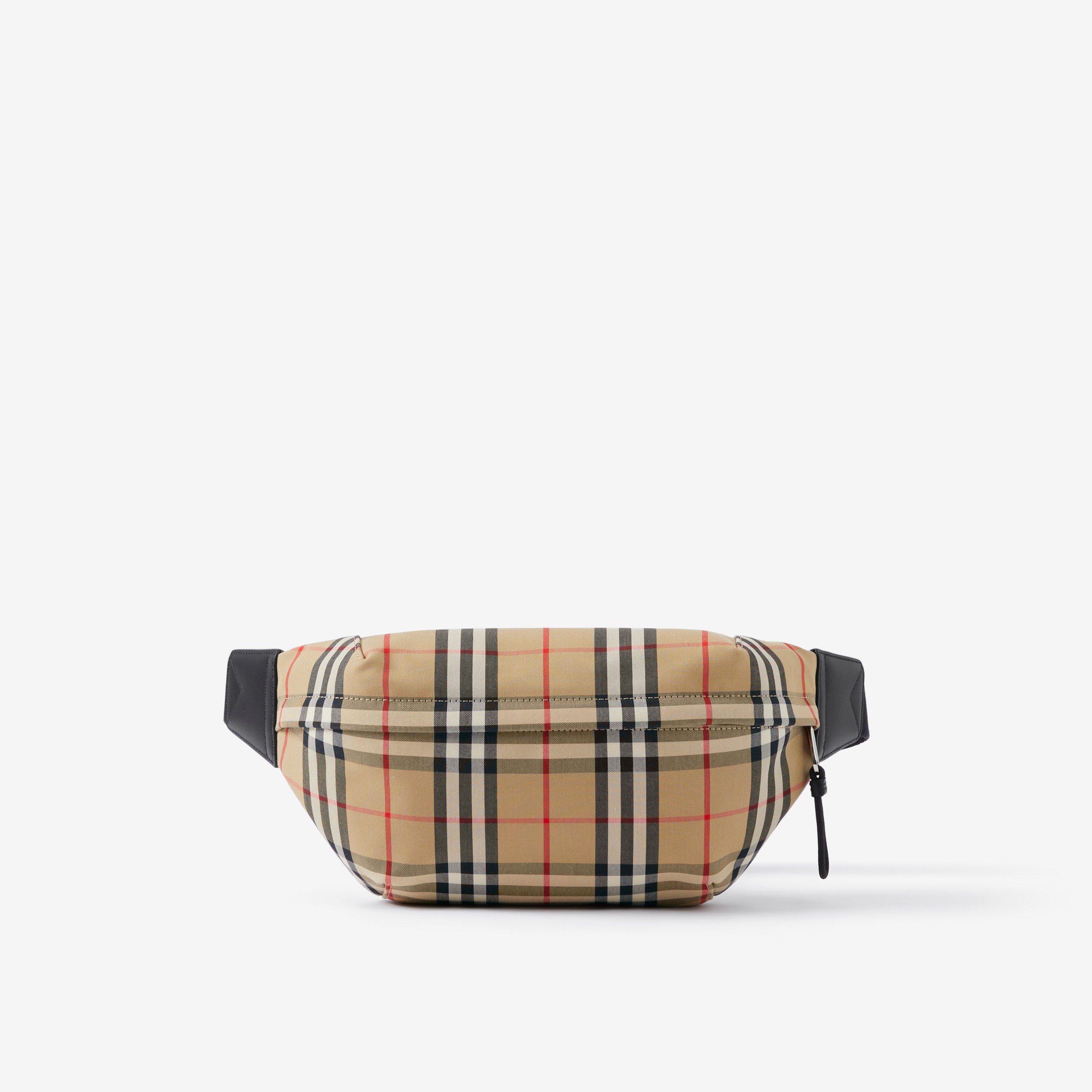 Vintage Check Sonny Bum Bag in Archive Beige | Burberry® Official - 1