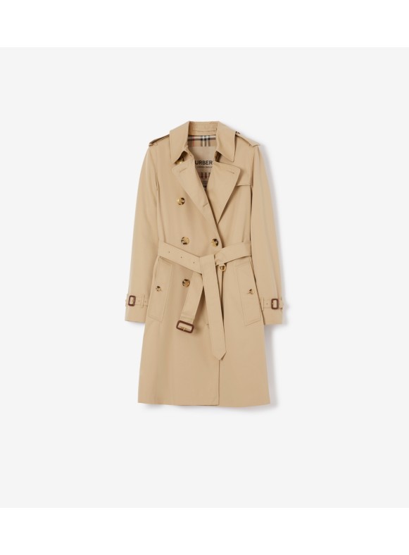 Burberry rain sales jacket women's