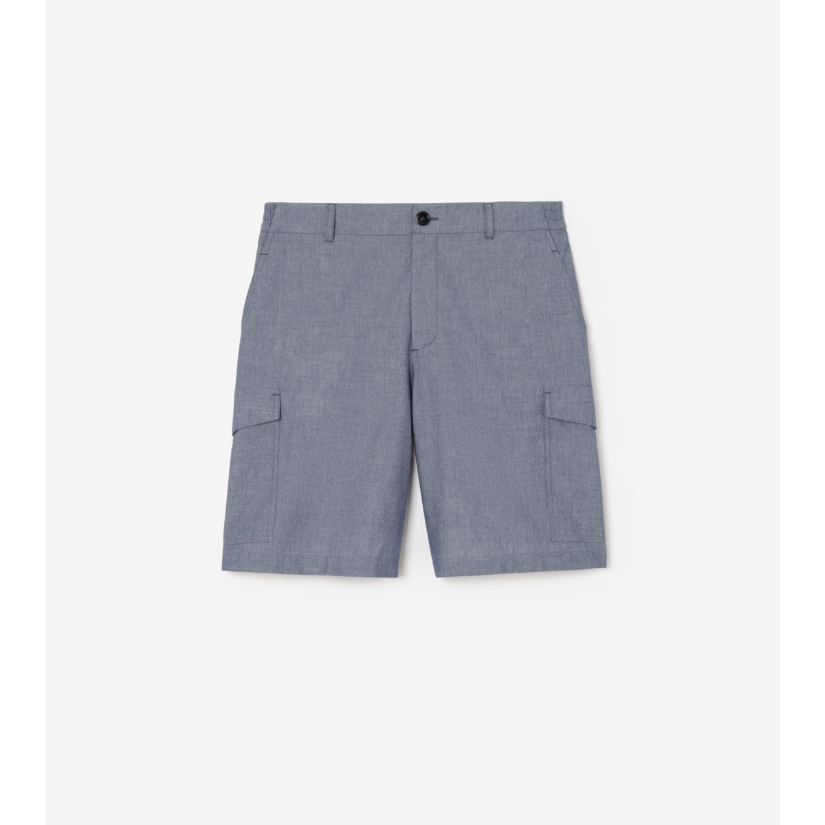  Chambray Cargo Shorts