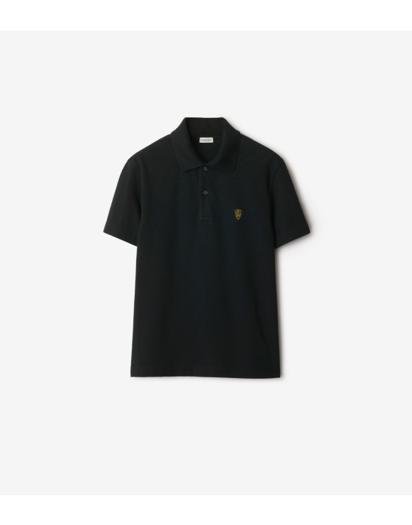 Burberry polo logo best sale