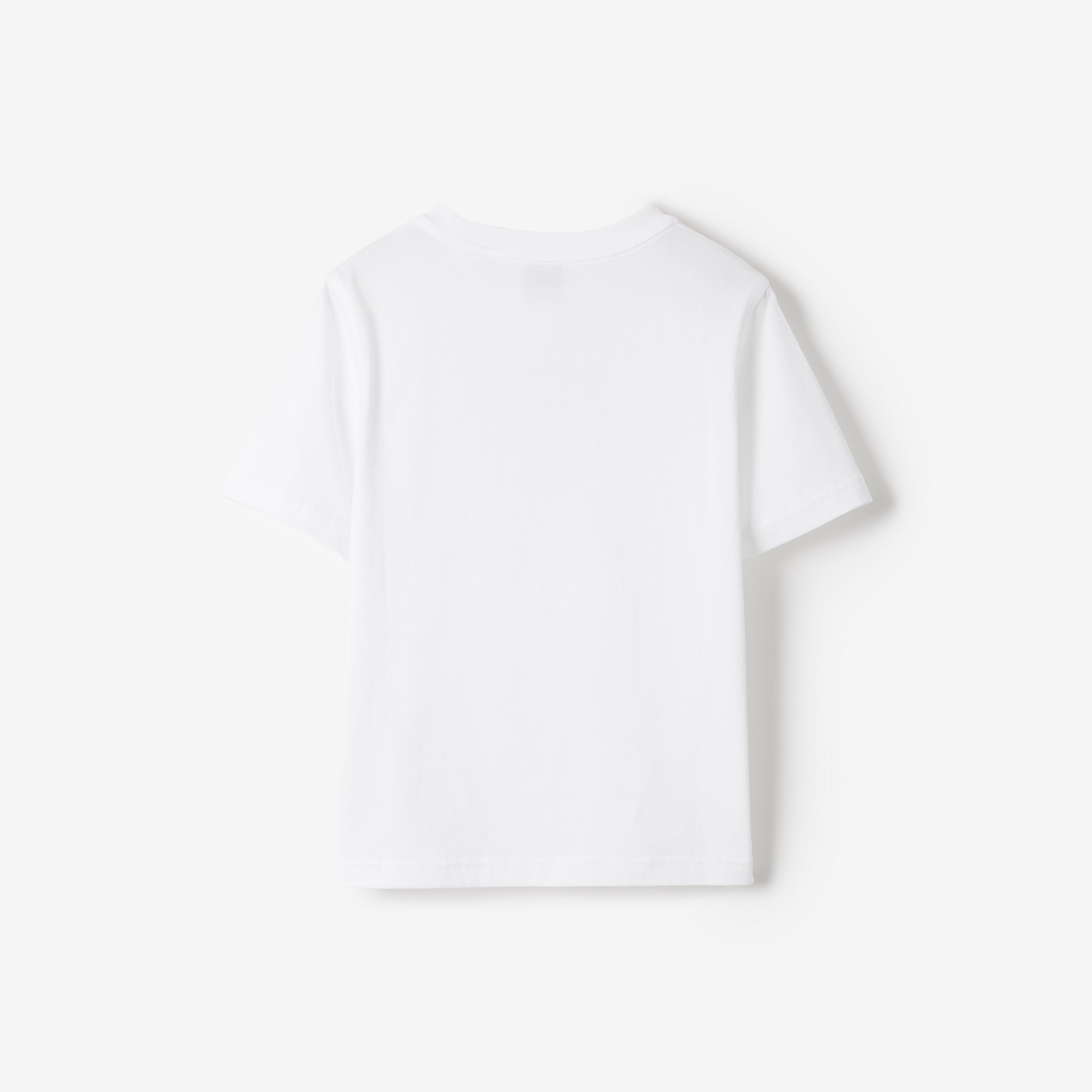 Camiseta de algodão com Thomas Bear (Branco) | Burberry® oficial - 2