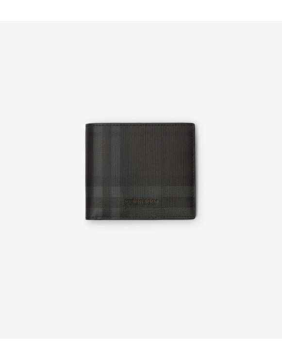 City Check Bifold Coin Wallet