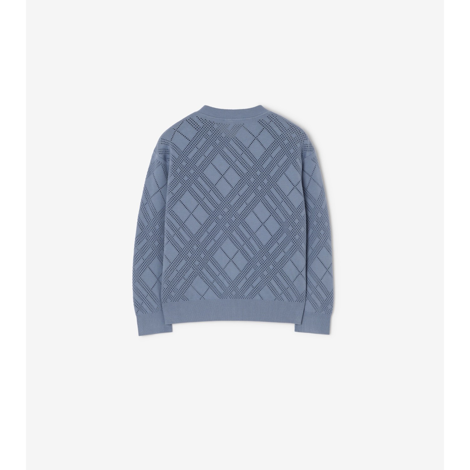 Pointelle Knit Cotton Cardigan - thumbnail 4