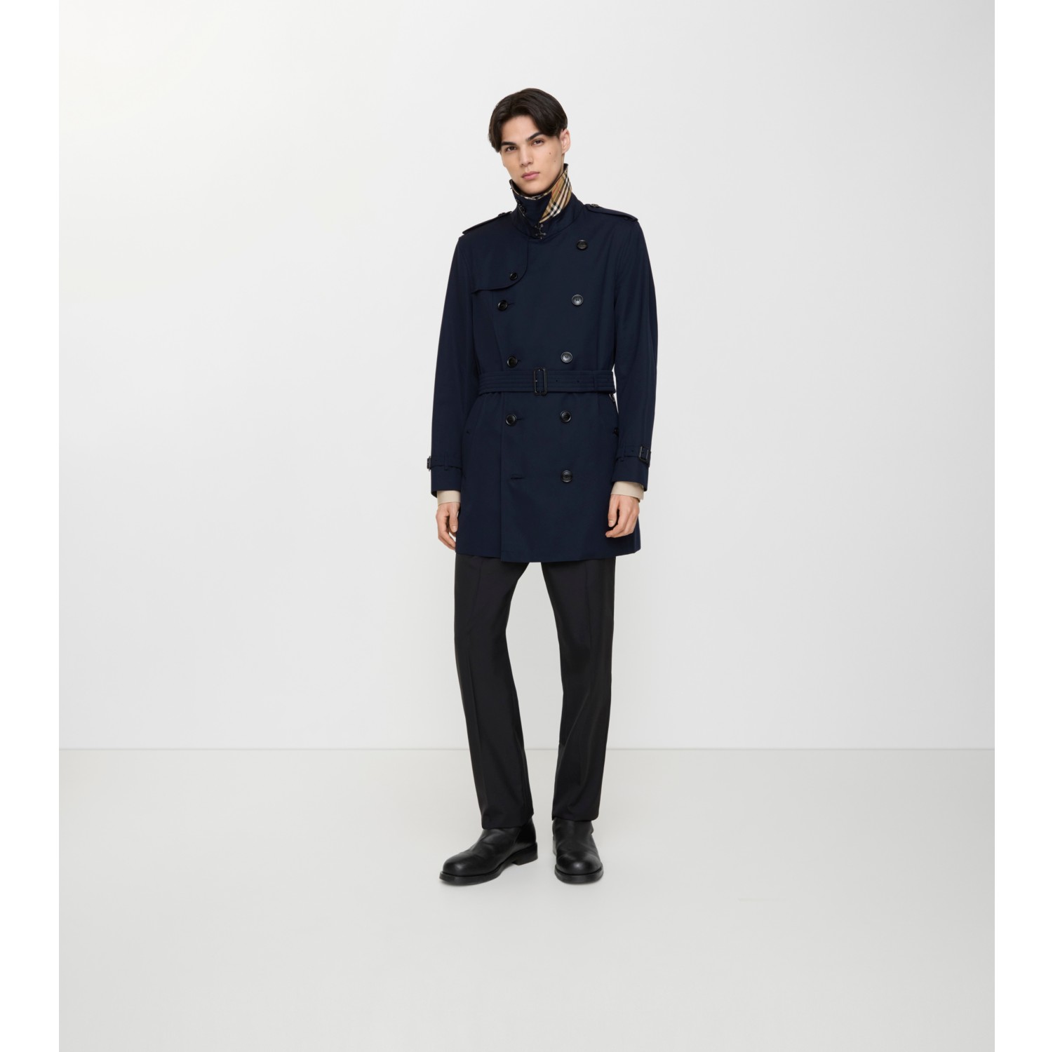 Kurzer Heritage-Trenchcoat „Kensington“