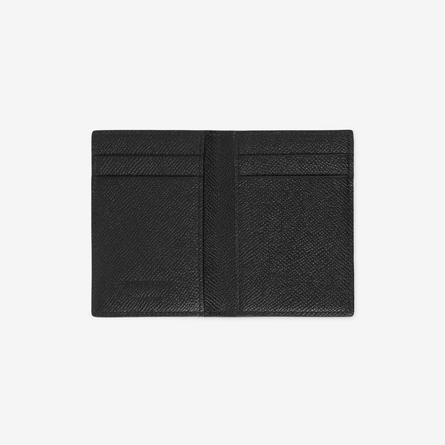 Grainy Leather TB Folding Card Case