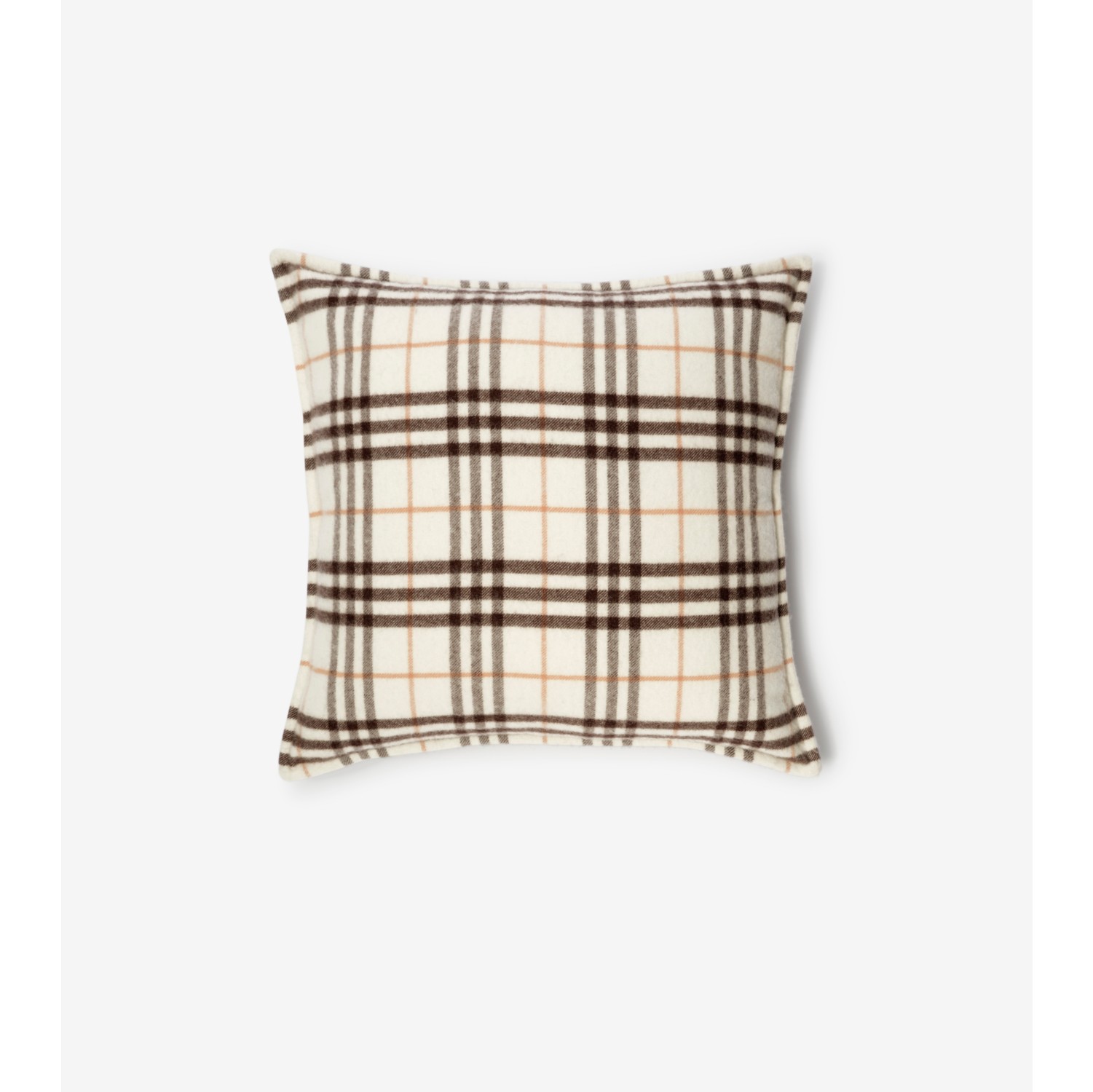 Check Cashmere Cushion