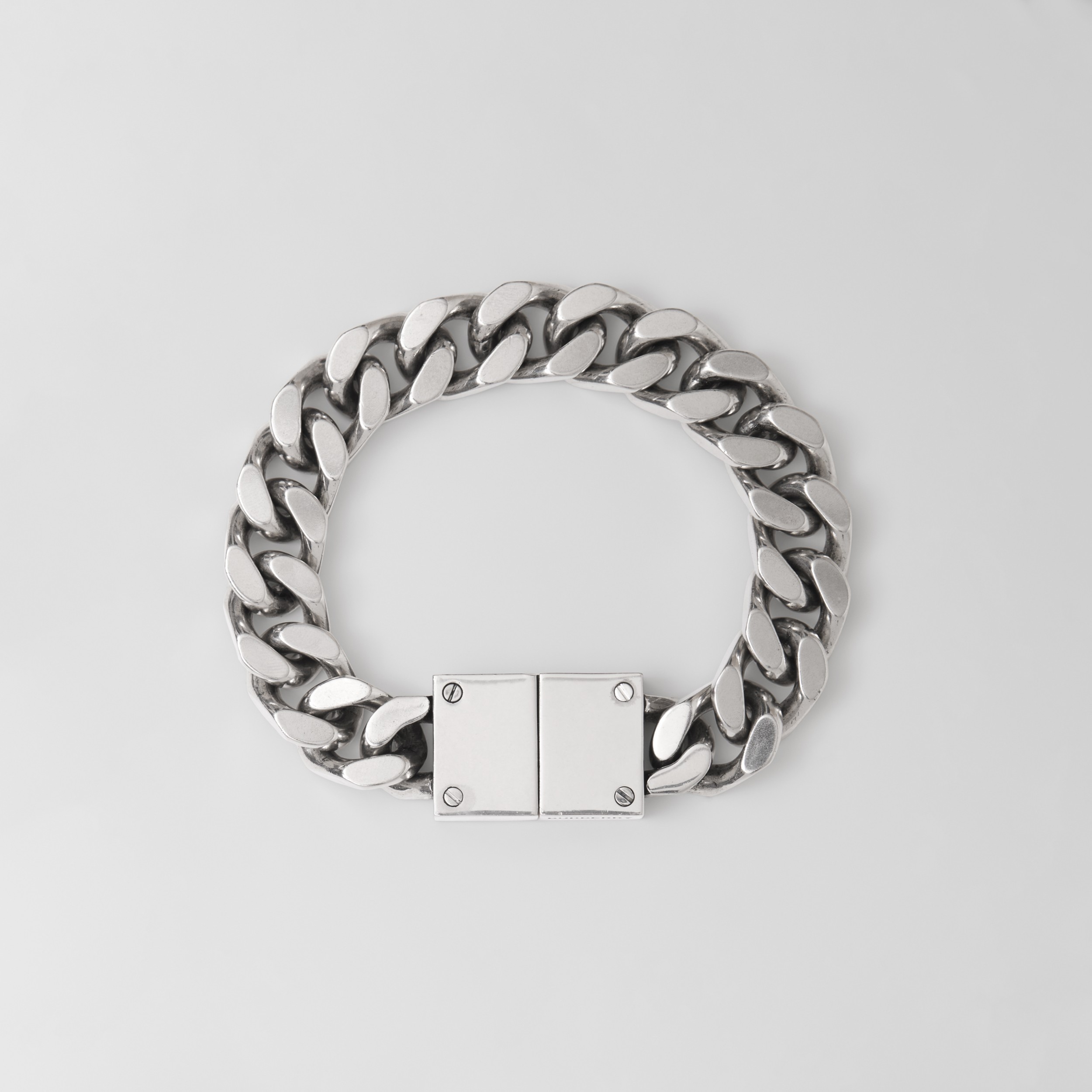 Palladium-plated Chain-link Bracelet - Burberry
