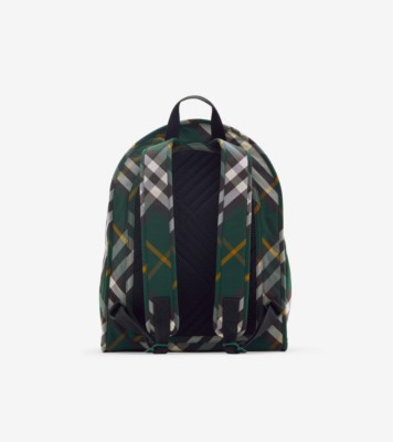 Burberry Green Large Shield Backpack