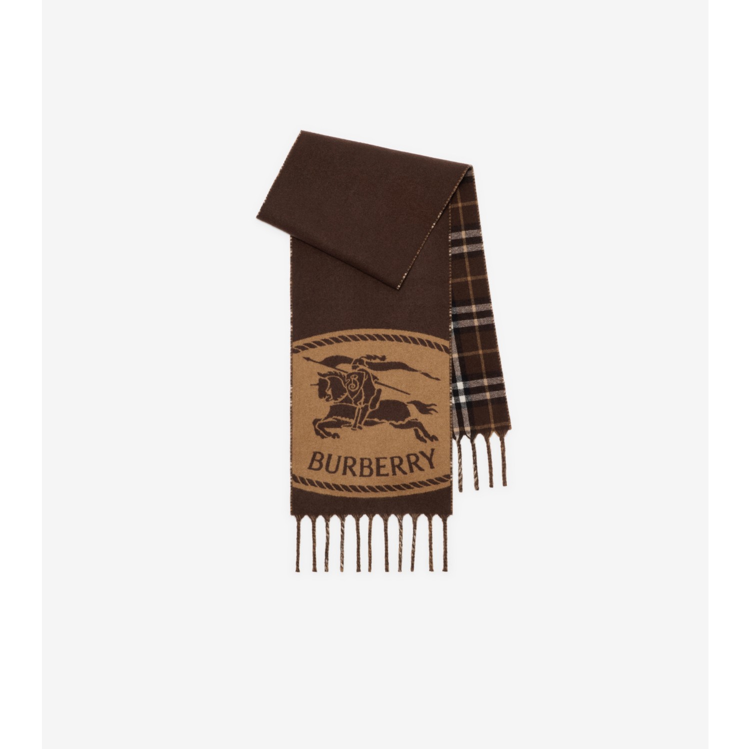 Reversible Knight Stamp Scarf