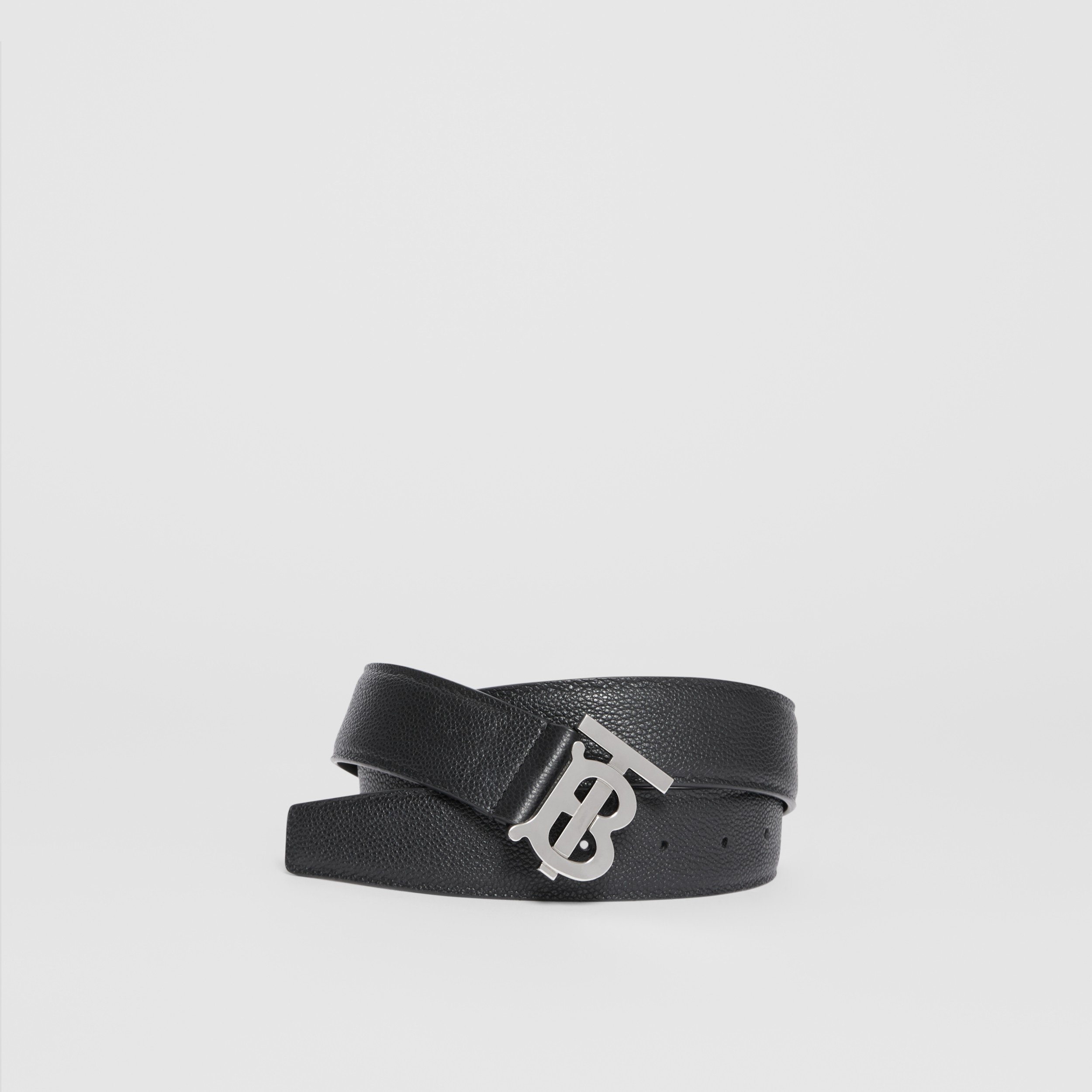 Burberry グレイニーレザーTBベルト-