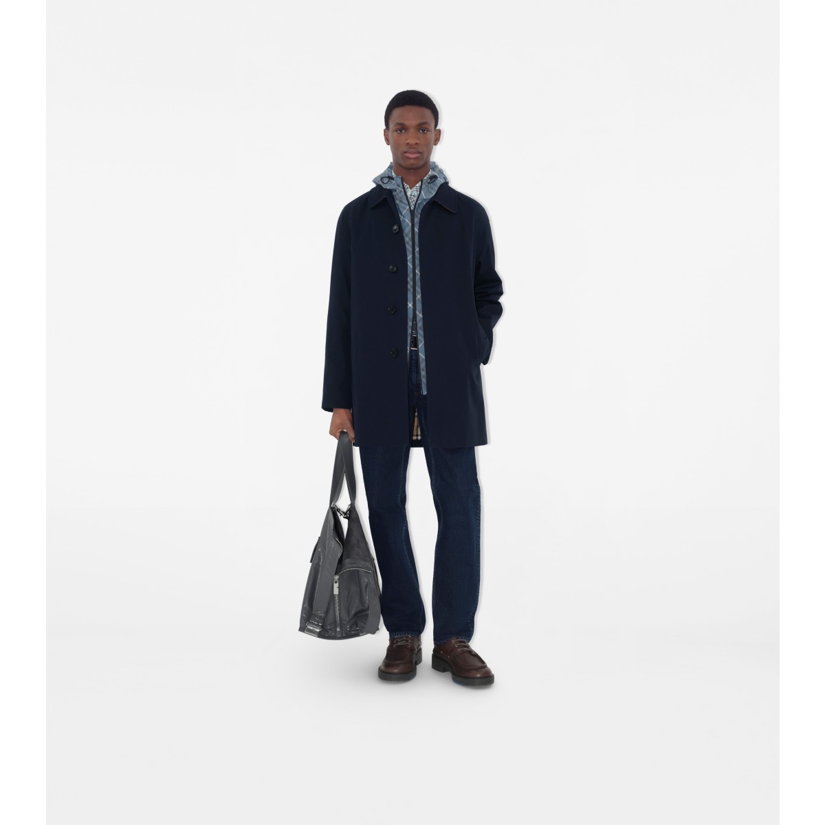  Check Short Camden Heritage Car Coat