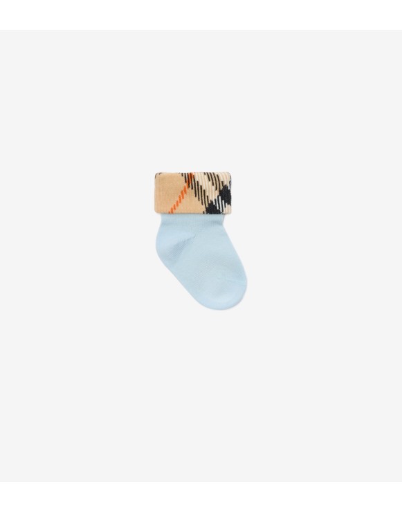 Two-piece Cotton Blend Socks Set