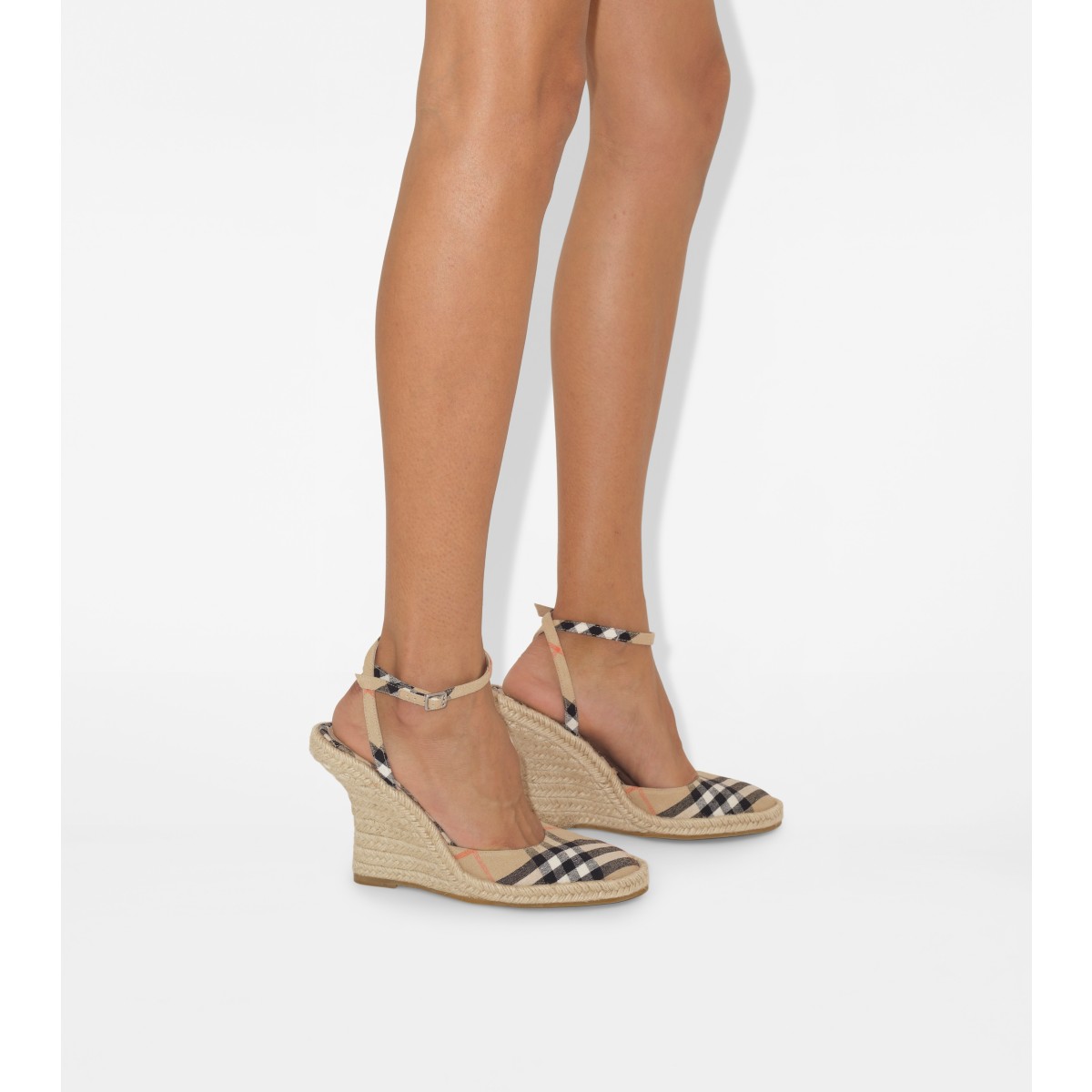  Check Mews Espadrille Pumps​