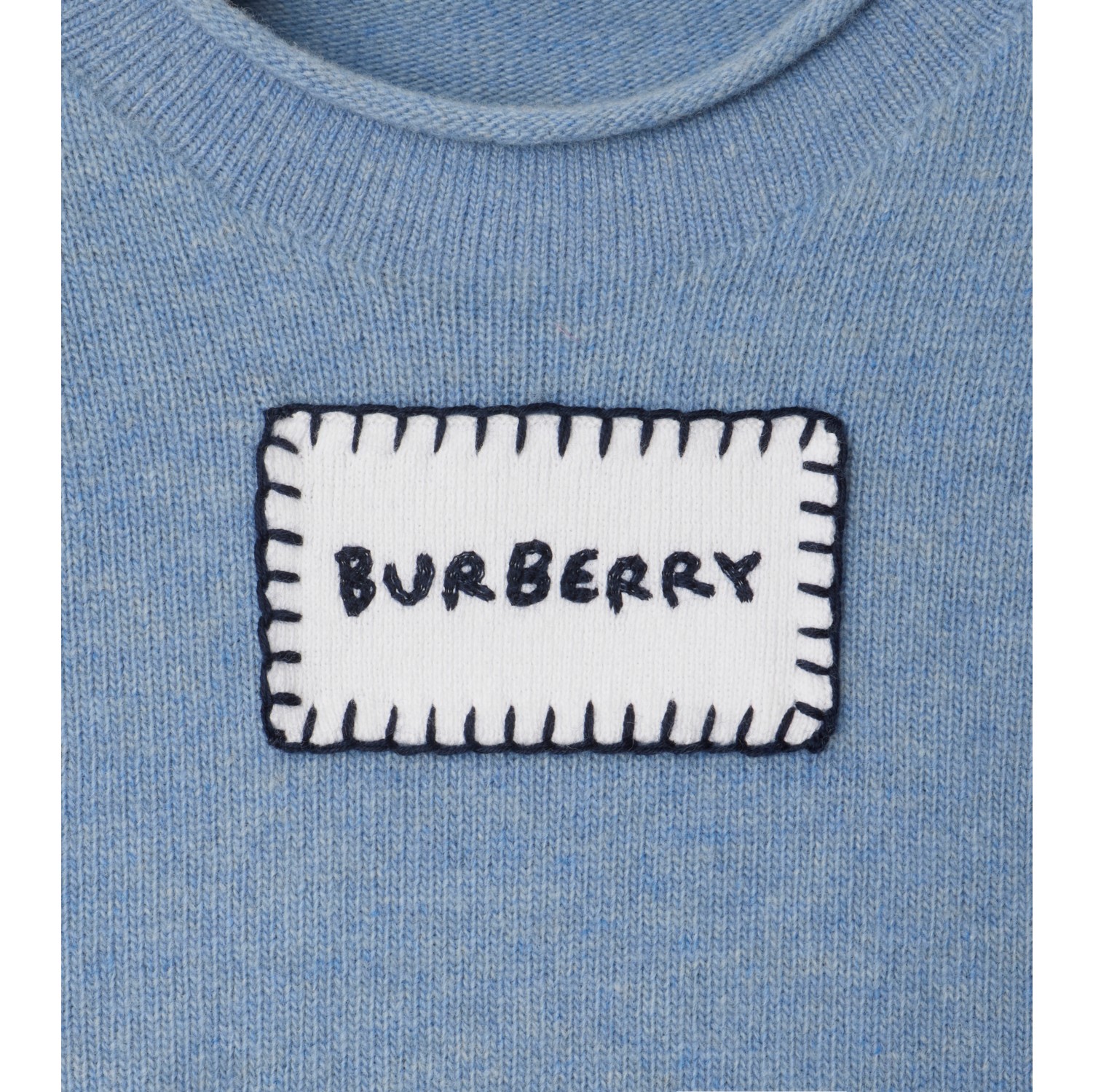 Pullover in lana con logo