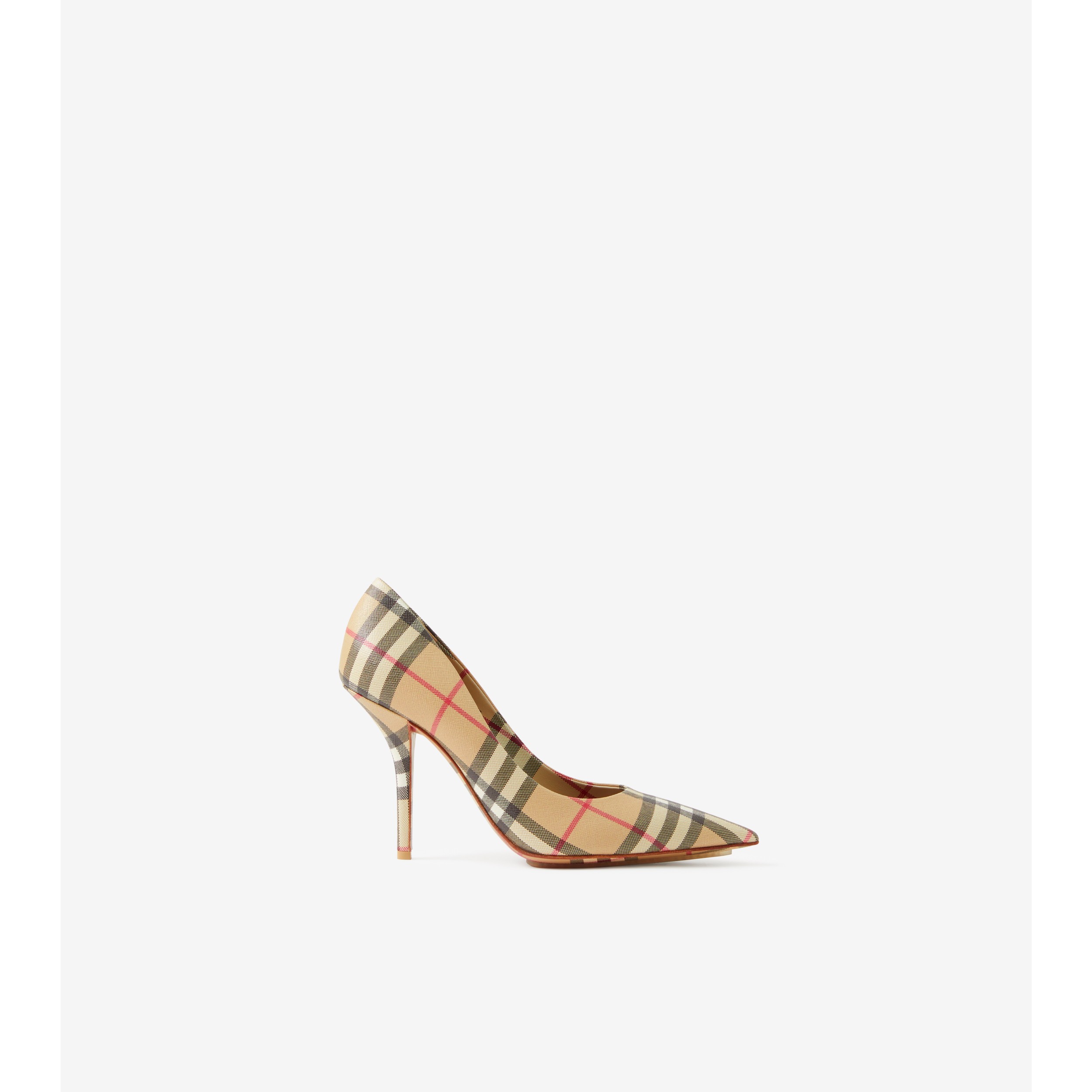 Burberry sandal hot sale heels