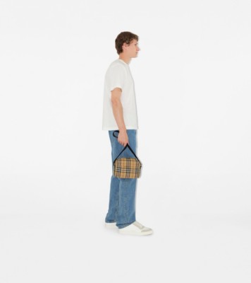 パディバッグ (ネイビー) - メンズ, キャンバス | Burberry®公式